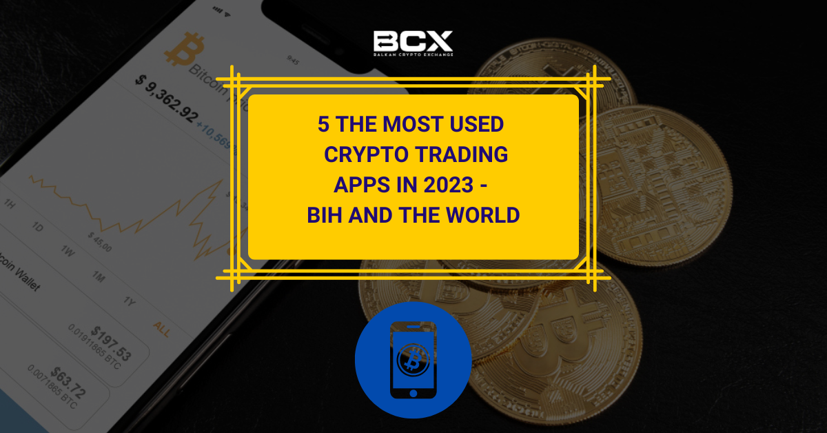5 the most used crypto trading apps in 2023 -  BiH and the world