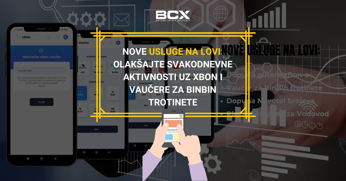 Nove usluge na Lovi: olakšajte svakodnevne aktivnosti uz xBon i vaučere za BinBin trotinete