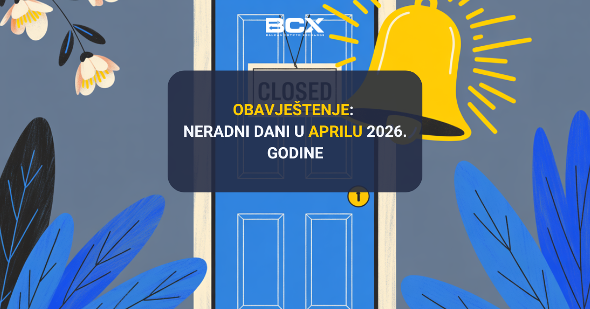 Obavještenje: Neradni dani u aprilu 2026. godine